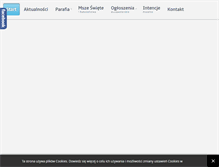 Tablet Screenshot of parafiawygnanowice.pl